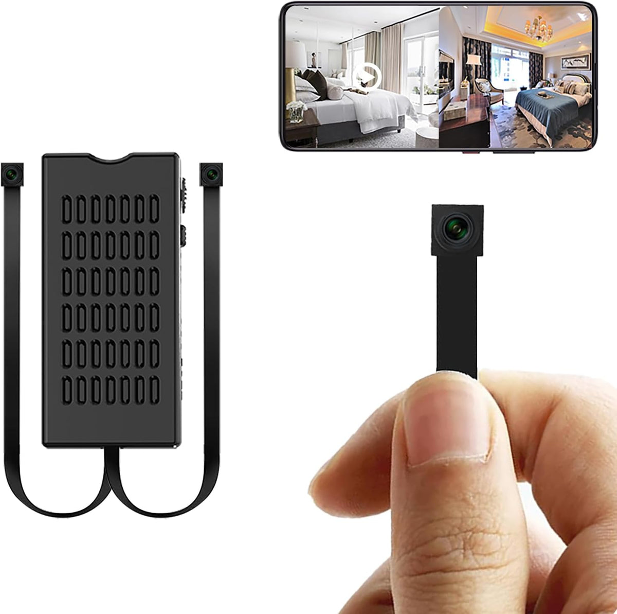 HiSpyCam 1080P Dual-Lens DIY WiFi Camera - product image 1