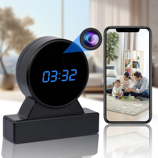 HiSpyCam 1080P WiFi Clock Camera - product image 1