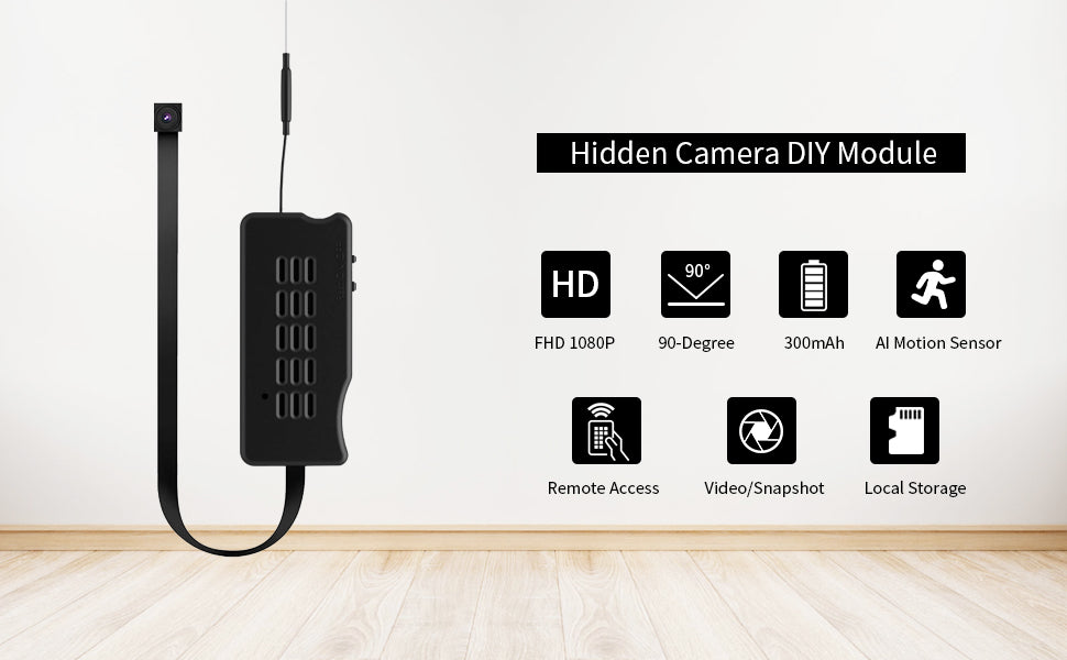 HiSpyCam 1080P Mini WiFi DIY Camera Module - product details 6