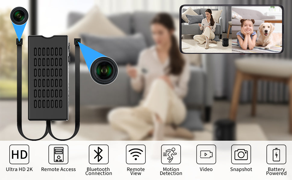 HiSpyCam 1080P Dual-Lens DIY WiFi Camera - product details 8